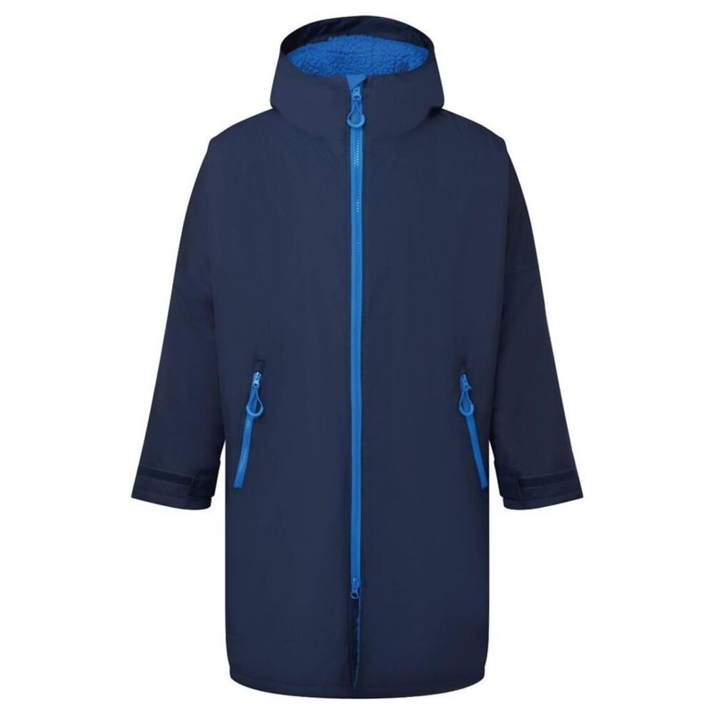 TriDri Unisex Adult Waterproof Changing Robe / Navy/Sapphire